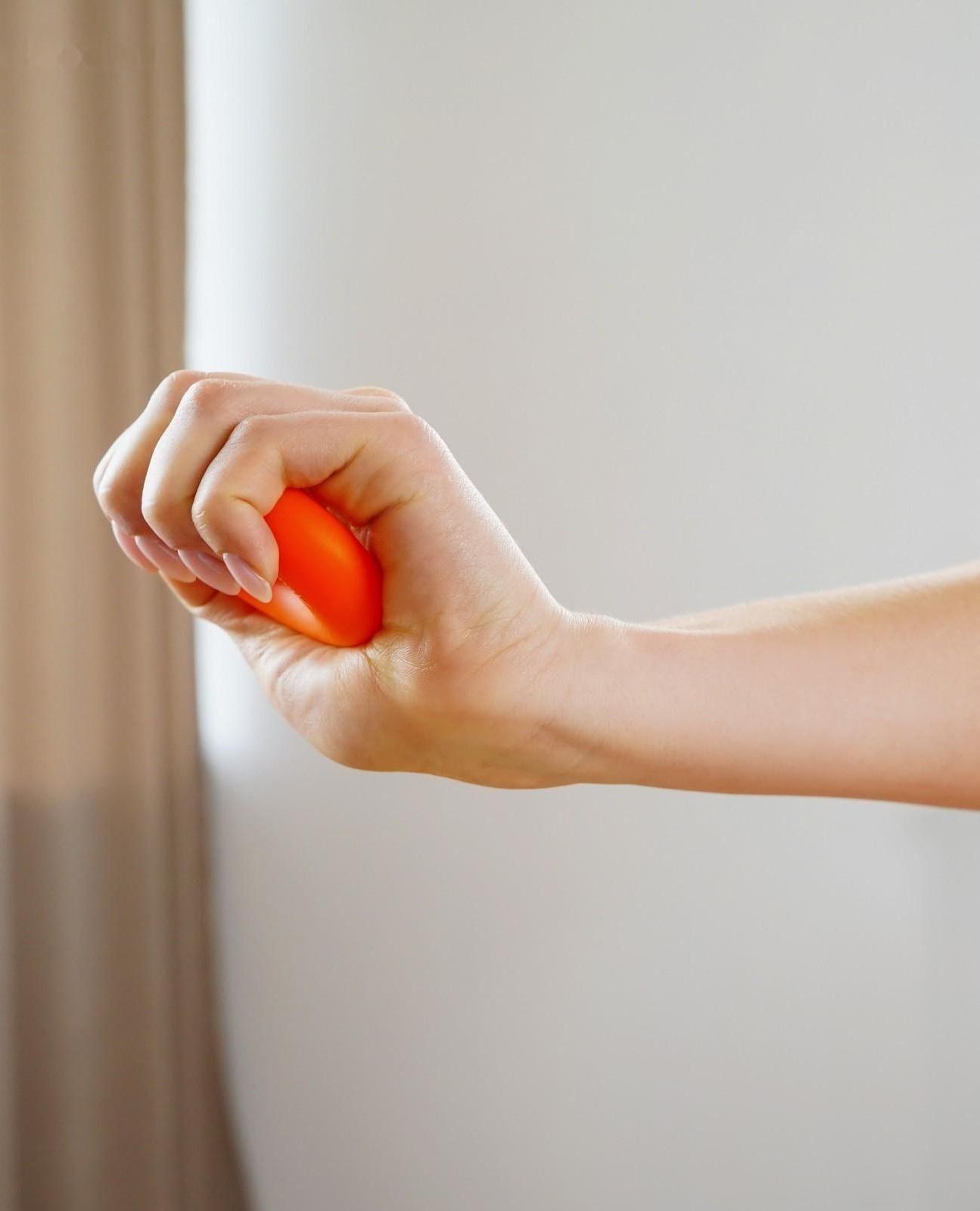 Эспандер кистевой 6,5 см, нагрузка 25 кг, цвет оранжевый