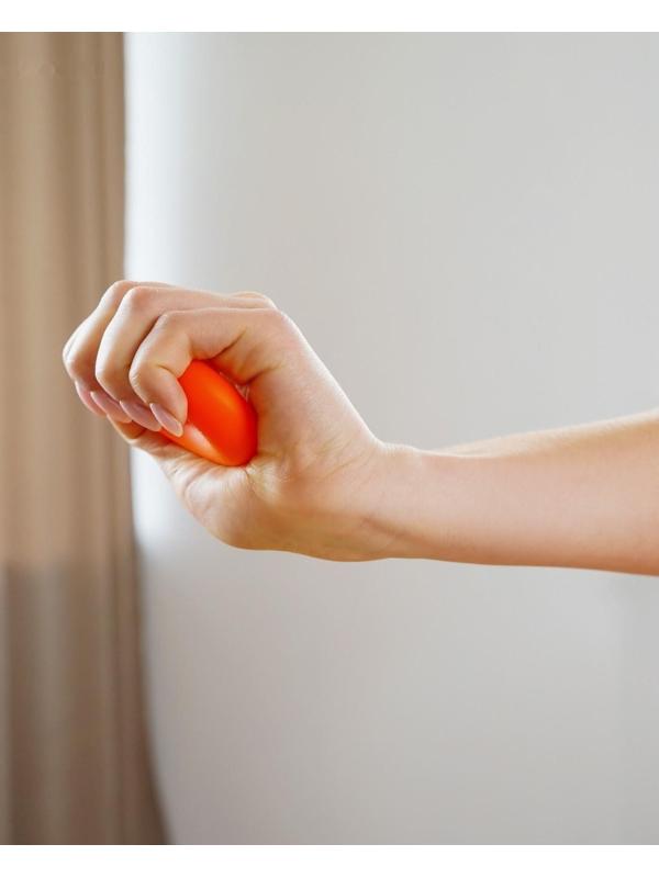 Эспандер кистевой 6,5 см, нагрузка 25 кг, цвет оранжевый