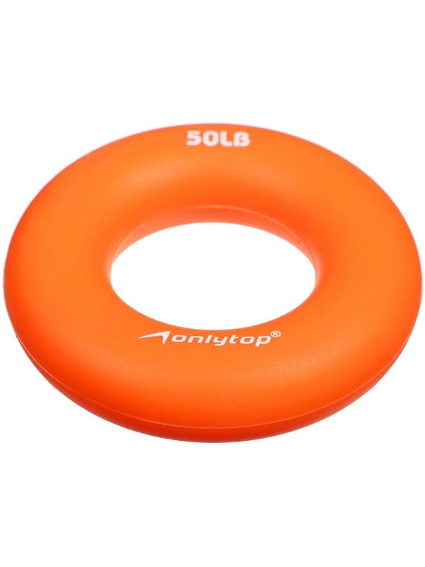 Эспандер кистевой 6,5 см, нагрузка 25 кг, цвет оранжевый