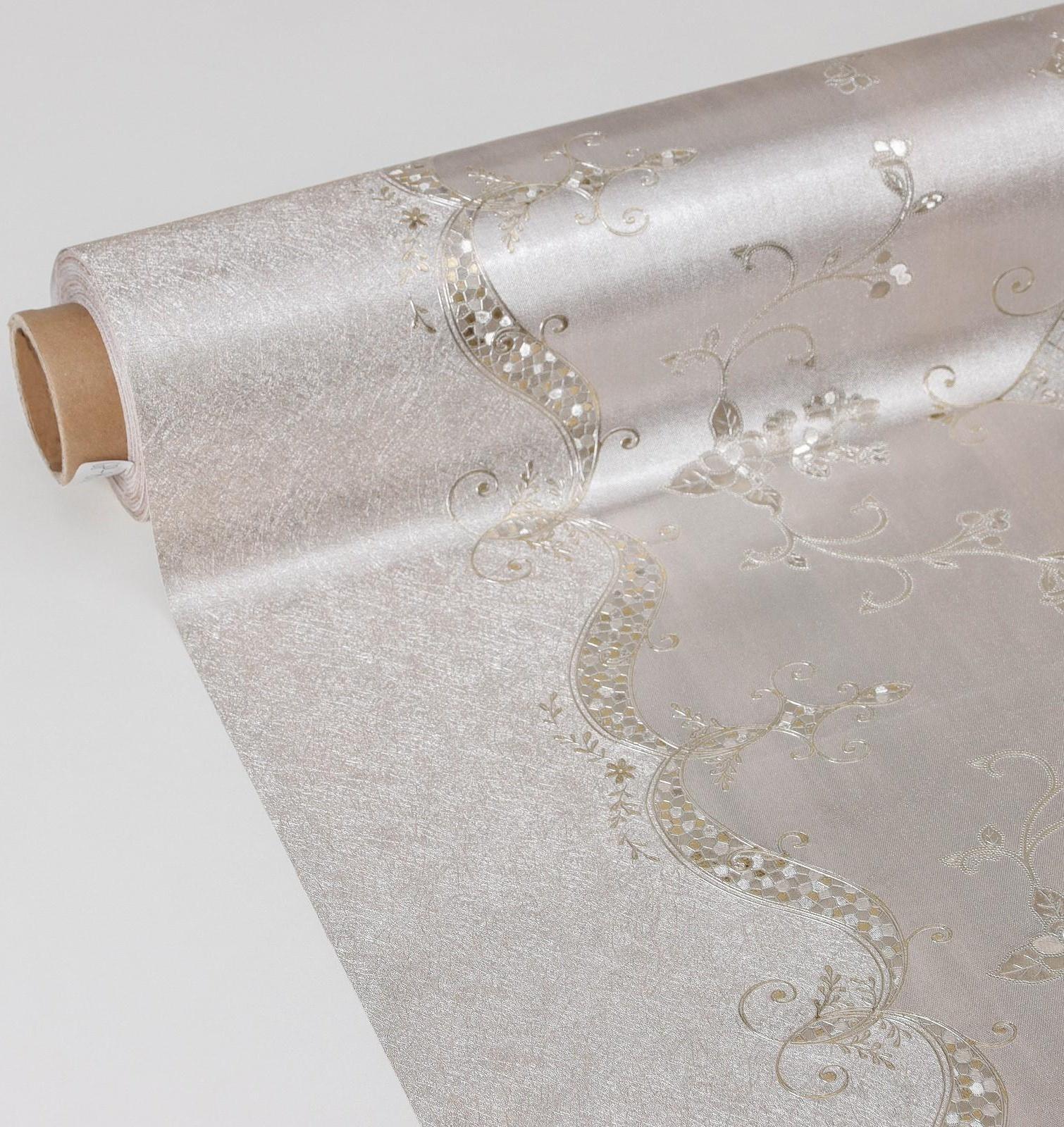 Клеёнка столовая на тканевой основе «Ромбики», рулон 20 метров, ширина 137 см