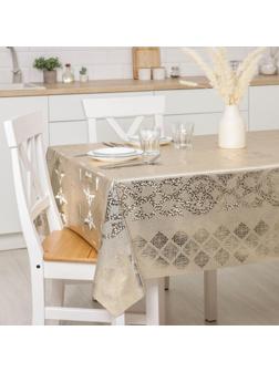 Клеёнка столовая на тканевой основе «Узор», ширина 137 см, рулон 20 м