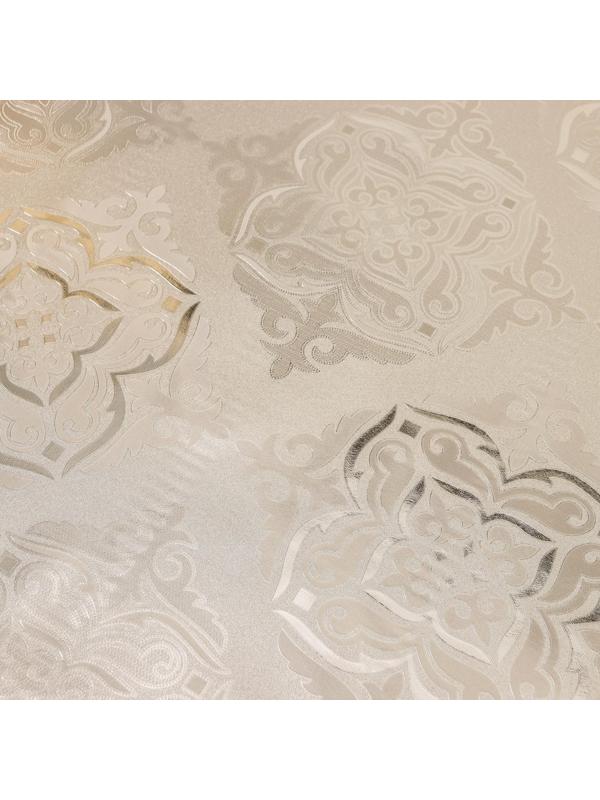 Клеёнка столовая на тканевой основе «Узор», ширина 137 см, рулон 20 м