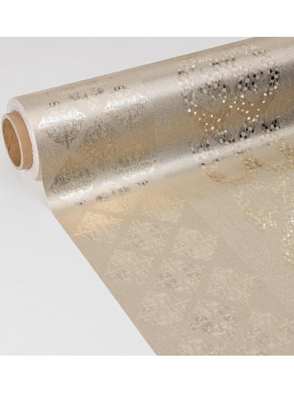 Клеёнка столовая на тканевой основе «Узор», ширина 137 см, рулон 20 м