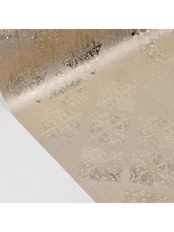 Клеёнка столовая на тканевой основе «Узор», ширина 137 см, рулон 20 м