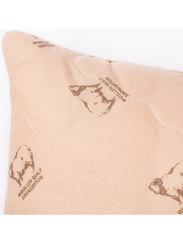 Подушка ультрастеп «Овечья шерсть», размер 70x70 см, цвет МИКС, полиэфирное волокно