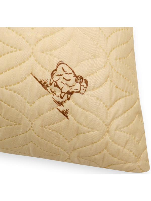 Подушка ультрастеп «Овечья шерсть», размер 70x70 см, цвет МИКС, полиэфирное волокно