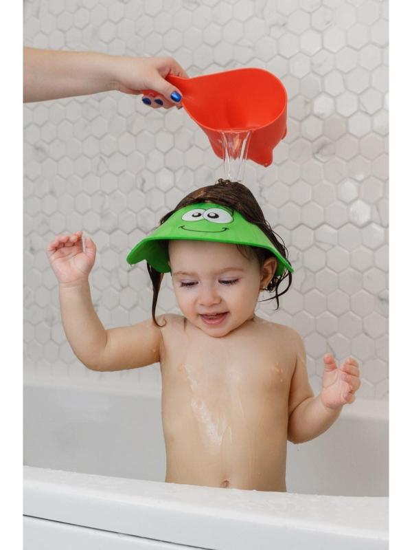 Козырек для мытья головы «Зеленая ящерка»