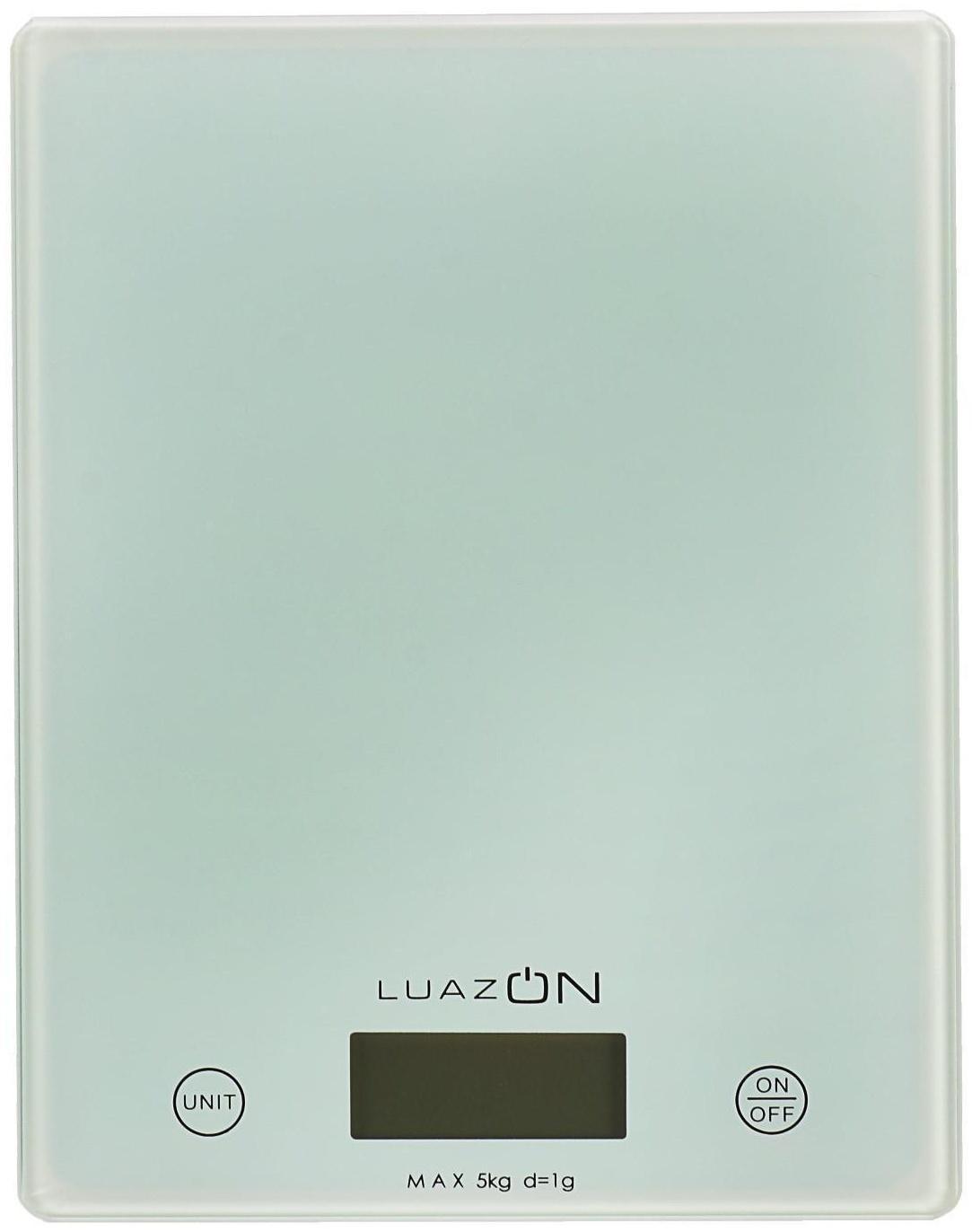 Весы кухонные Luazon LVK-702, электронные, до 7 кг, белые