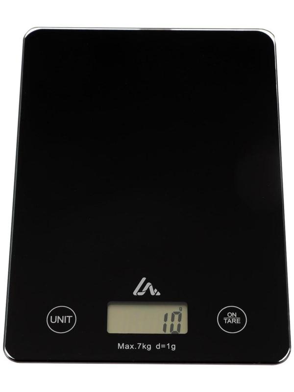 Весы кухонные Luazon LVK-702, электронные, до 7 кг, чёрные