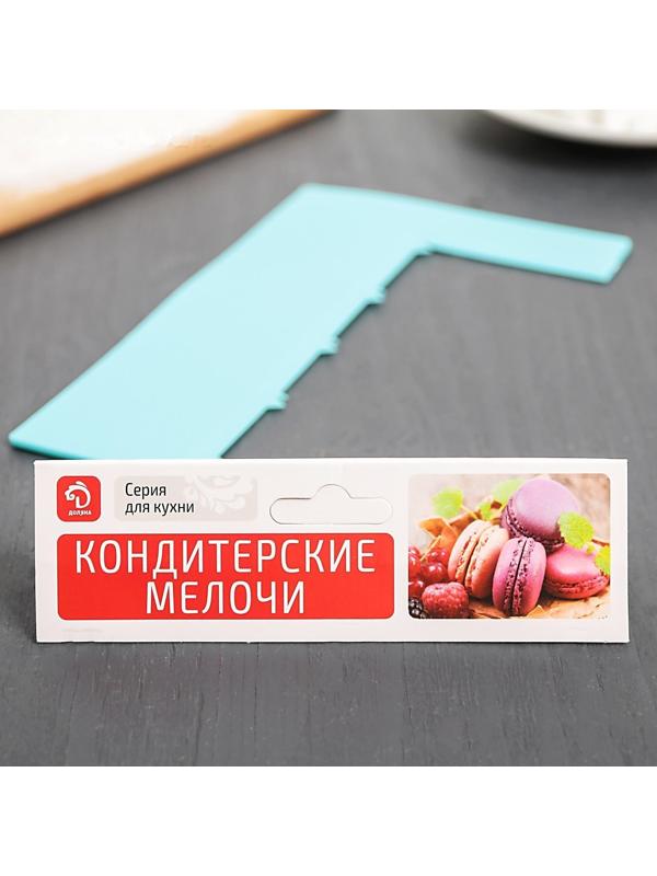 Шпатель кондитерский Доляна «Струны», 18×11,5 см