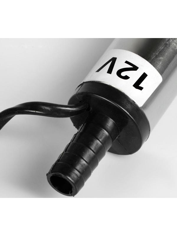 Насос для перекачки топлива, погружной, 12 В, 60 Вт, 50 мм, 15 л/мин, провод 2.5 м