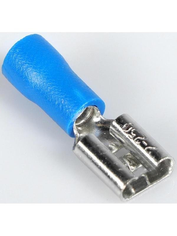 Разъем плоский с кембриком 8 мм, фасовка 50 шт