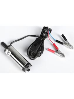 Насос для перекачки топлива, погружной, 24 В, 60 Вт, 37 мм, 15 л/мин, провод 2.5 м