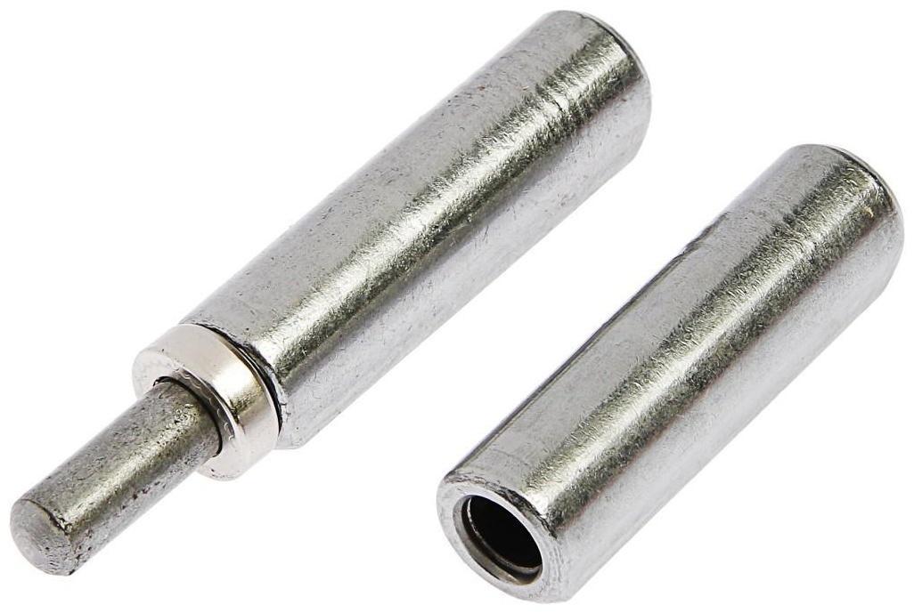 Петля гаражная,16х120 мм, для сварки, с подшипником, каплевидная