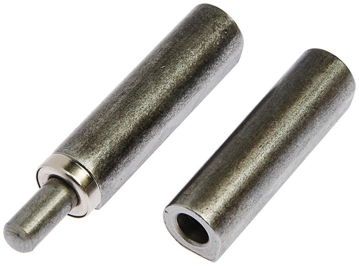 Петля гаражная,25х180 мм, для сварки, с подшипником, каплевидная