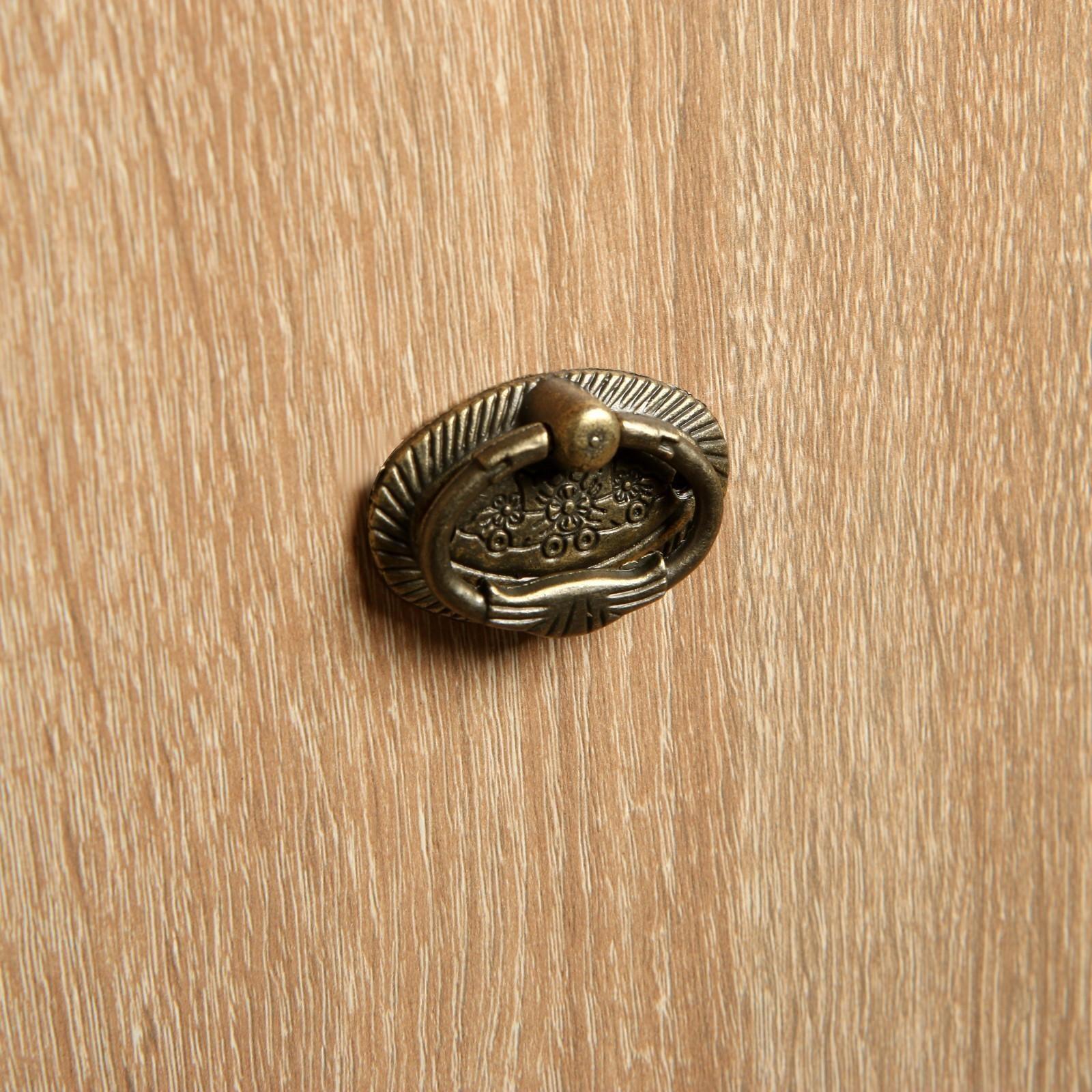 Ручка кнопка ТУНДРА VINTAGE 023, цвет бронза