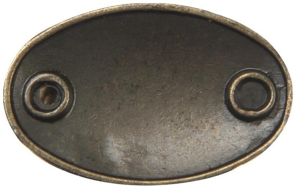 Ручка кнопка ТУНДРА VINTAGE 023, цвет бронза