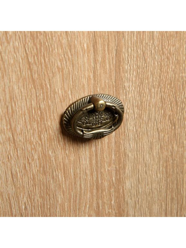 Ручка кнопка ТУНДРА VINTAGE 023, цвет бронза