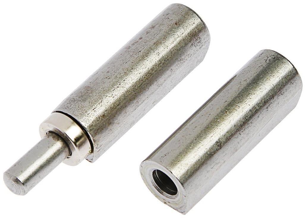 Петля гаражная,22х140 мм, для сварки, с подшипником, каплевидная