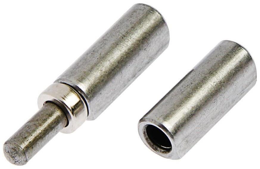 Петля гаражная,10х60 мм, для сварки, с подшипником, каплевидная