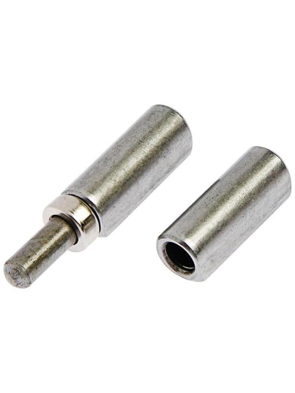 Петля гаражная,10х60 мм, для сварки, с подшипником, каплевидная