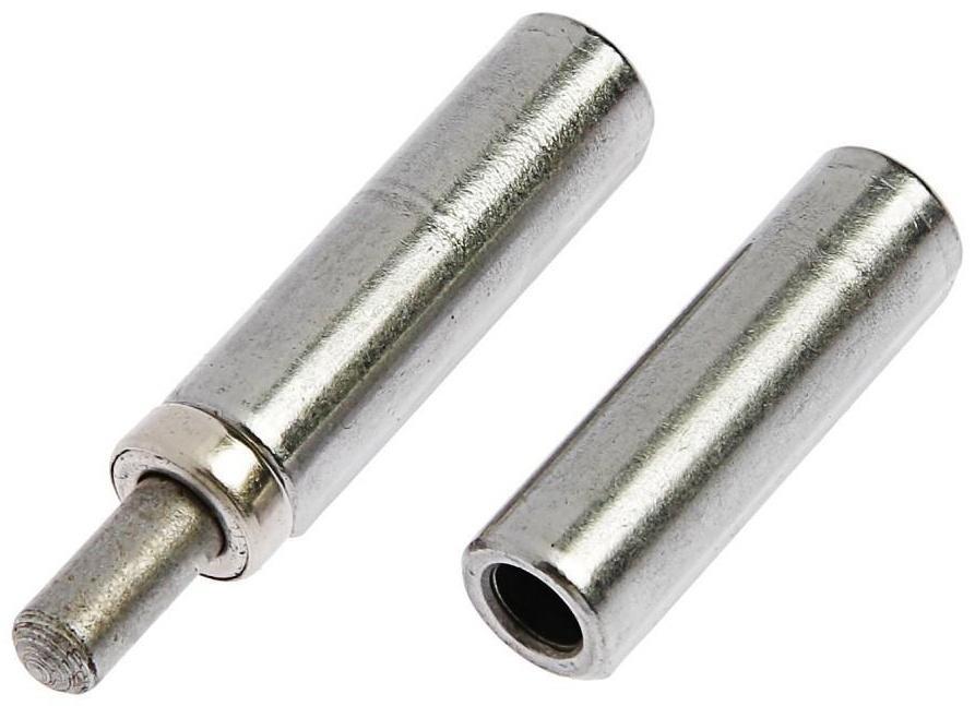 Петля гаражная,14х100 мм, для сварки, с подшипником, каплевидная