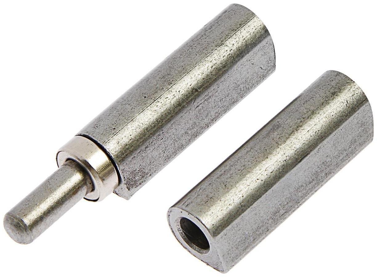 Петля гаражная,20х140 мм, для сварки, с подшипником, каплевидная