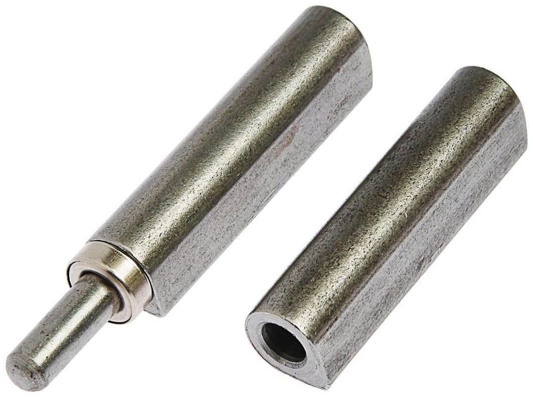 Петля гаражная,20х180 мм, для сварки, с подшипником, каплевидная