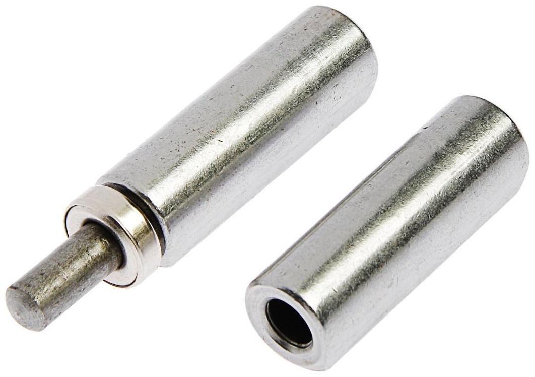 Петля гаражная,18х120 мм, для сварки, с подшипником, каплевидная