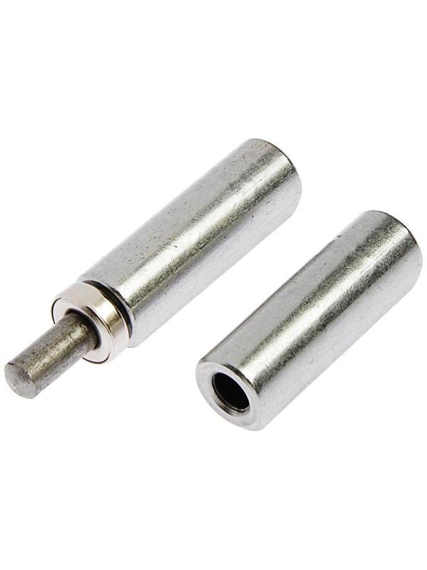 Петля гаражная,18х120 мм, для сварки, с подшипником, каплевидная