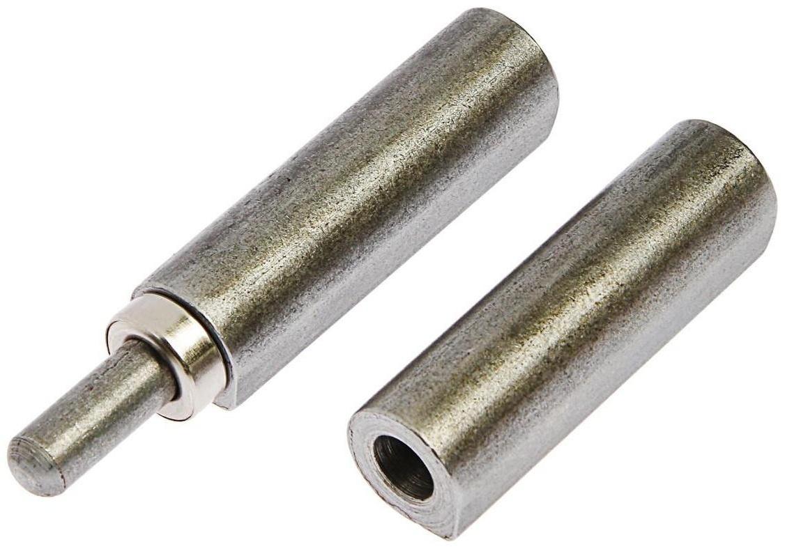 Петля гаражная,22х160 мм, для сварки, с подшипником, каплевидная