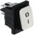 Выключатель клавишный без подсветки, пылевлагозащищенный