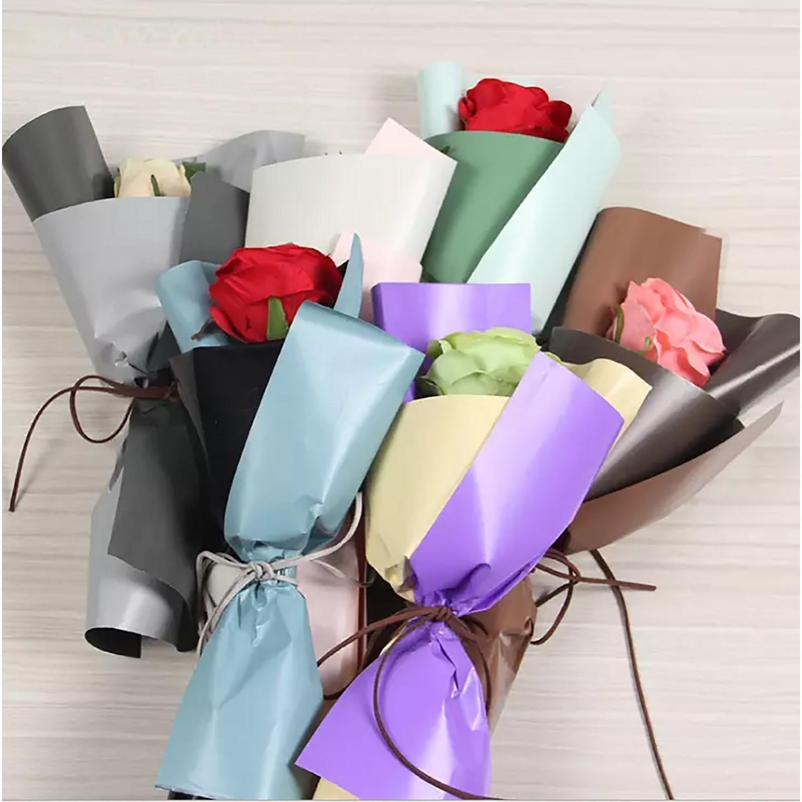 Пленка матовая для цветов, двухсторонняя,