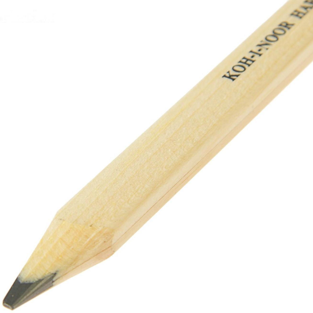 Карандаш художественный чернографитный 5.0 мм, Koh-I-Noor 1538 6B, L=174 мм