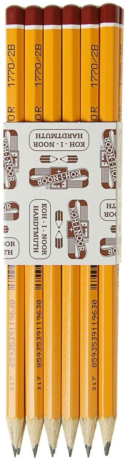 Карандаш Koh-I-Noor 1770 BLACK SUN 2B, чернографитный