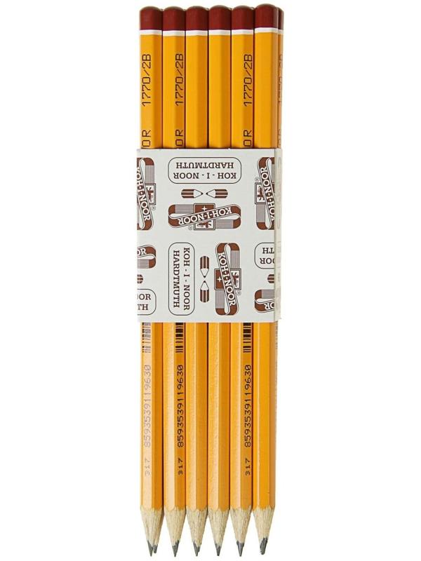 Карандаш Koh-I-Noor 1770 BLACK SUN 2B, чернографитный