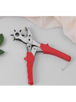 Щипцы-пробойник, с прорезиненными ручками, 25 × 9 см