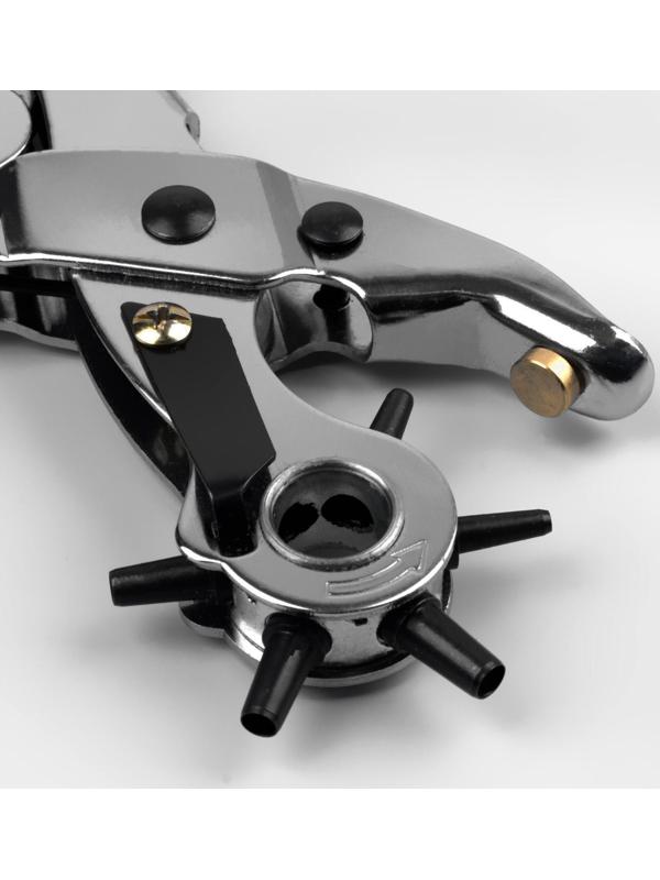 Щипцы-пробойник, с прорезиненными ручками, 25 × 9 см