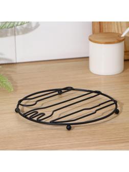 Подставка под горячее на ножках «Столовые приборы», 20×20×2 см