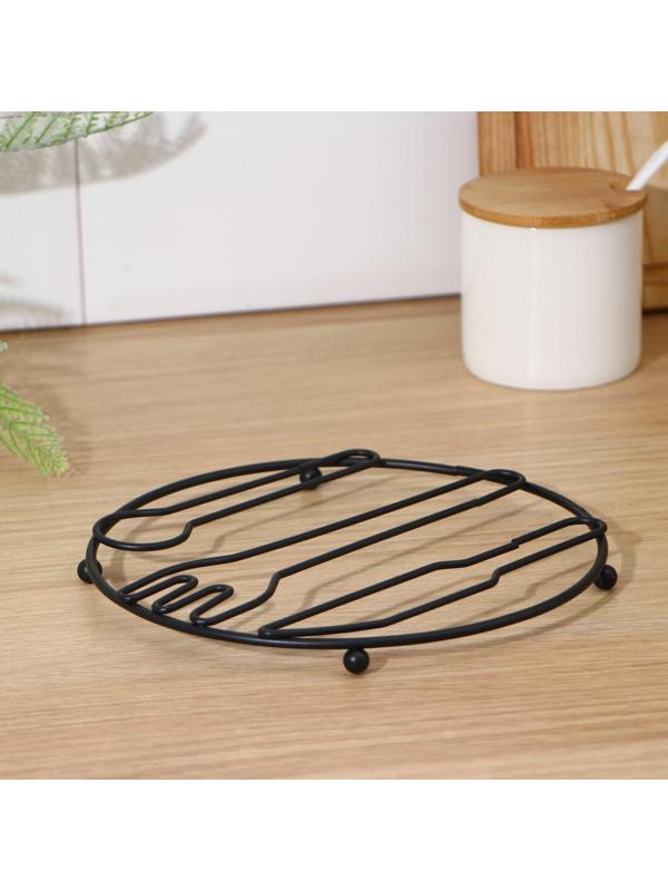 Подставка под горячее на ножках «Столовые приборы», 20×20×2 см