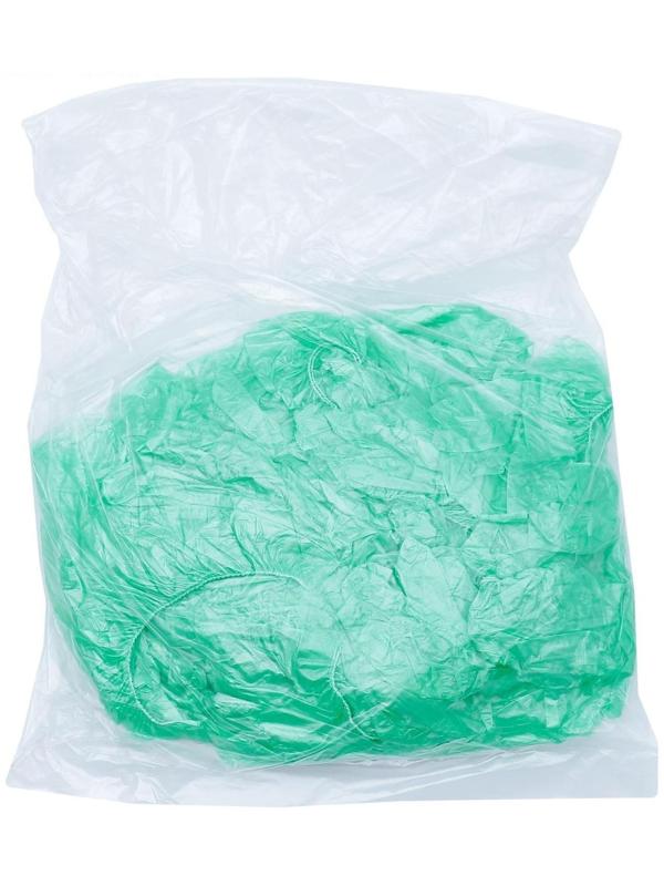 Детские бахилы, 25 пар, зелёные, высокопрочные, ПНД, 300 х 100 мм, 28 мкм, 1,9 г/пара