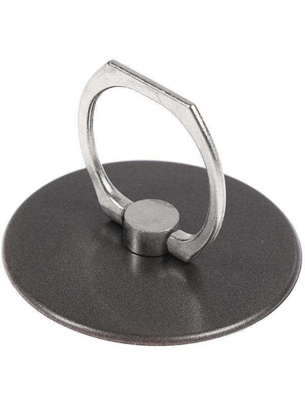 Держатель-подставка с кольцом для телефона LuazON, в форме круга, черный