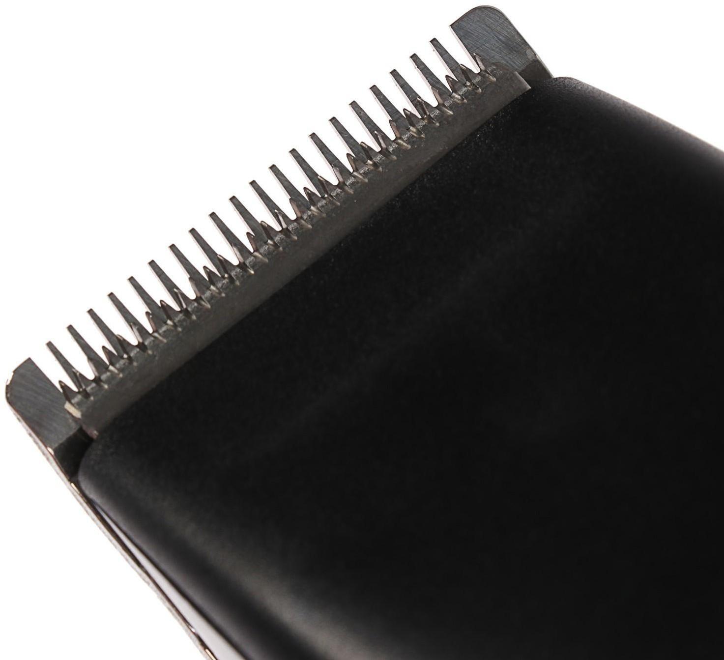 Машинка для стрижки FIRST FA-5674-4, 15 Вт, 4 насадки, 220 В, чёрная