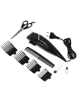 Машинка для стрижки FIRST FA-5674-4, 15 Вт, 4 насадки, 220 В, чёрная