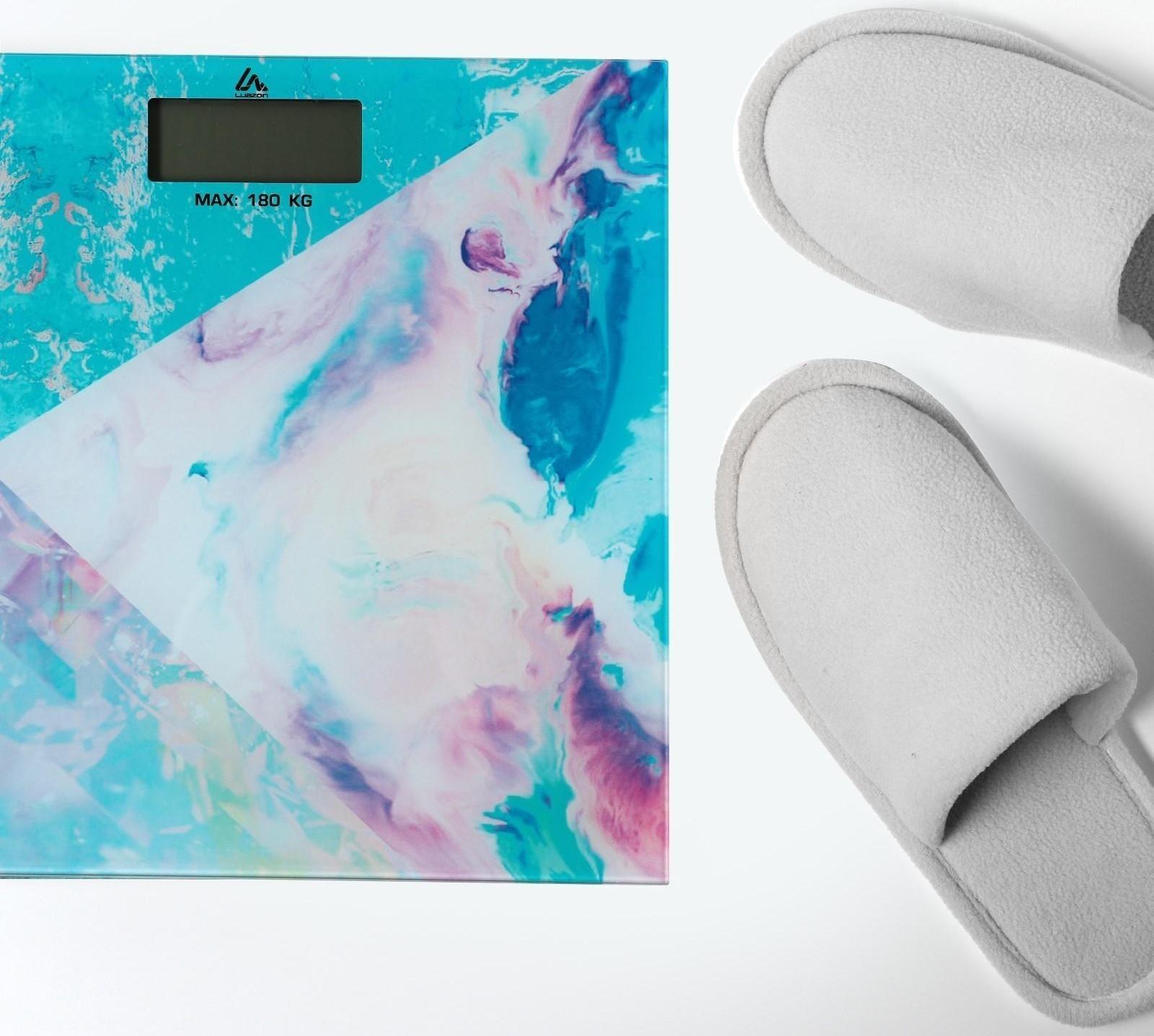 Весы напольные Luazon LVE-020, электронные, до 180 кг, 2хAAА (не в комплекте)