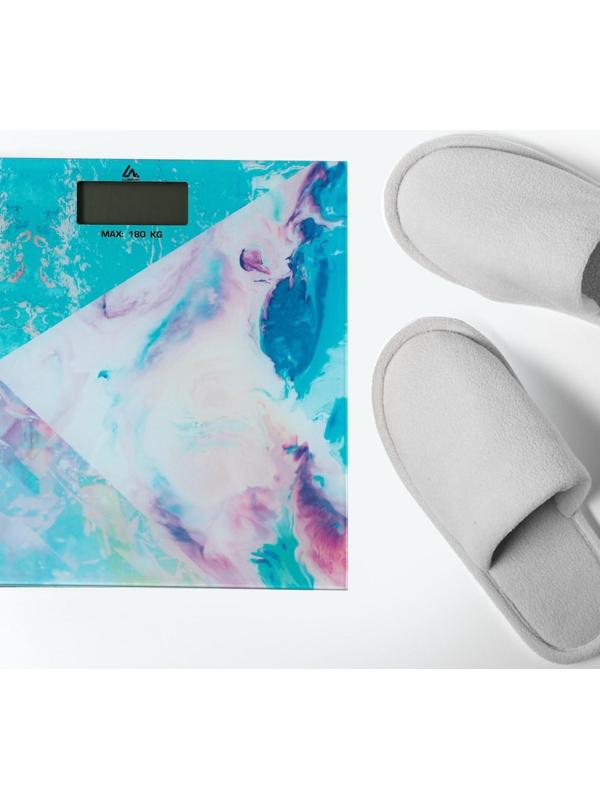 Весы напольные Luazon LVE-020, электронные, до 180 кг, 2хAAА (не в комплекте)