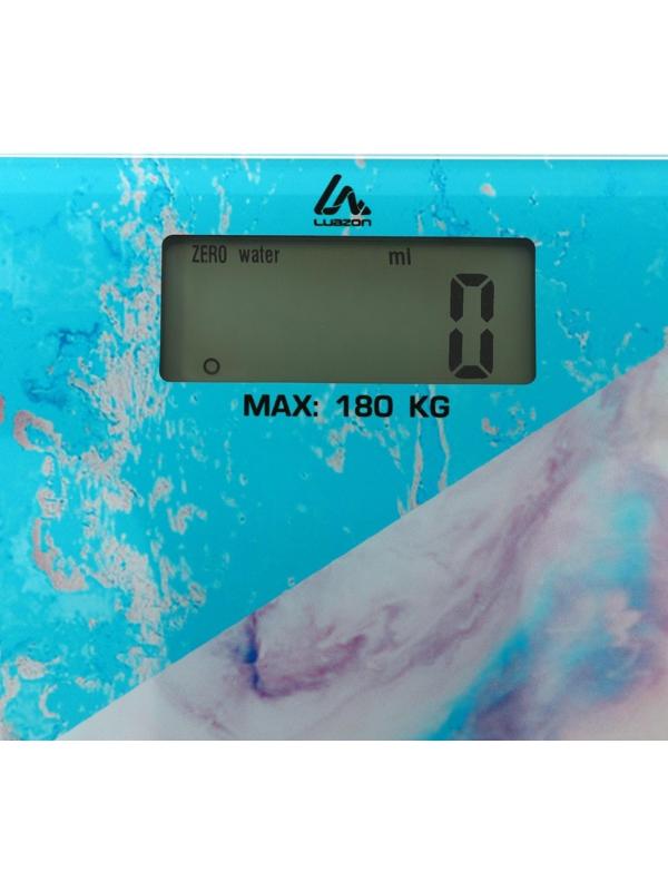 Весы напольные Luazon LVE-020, электронные, до 180 кг, 2хAAА (не в комплекте)