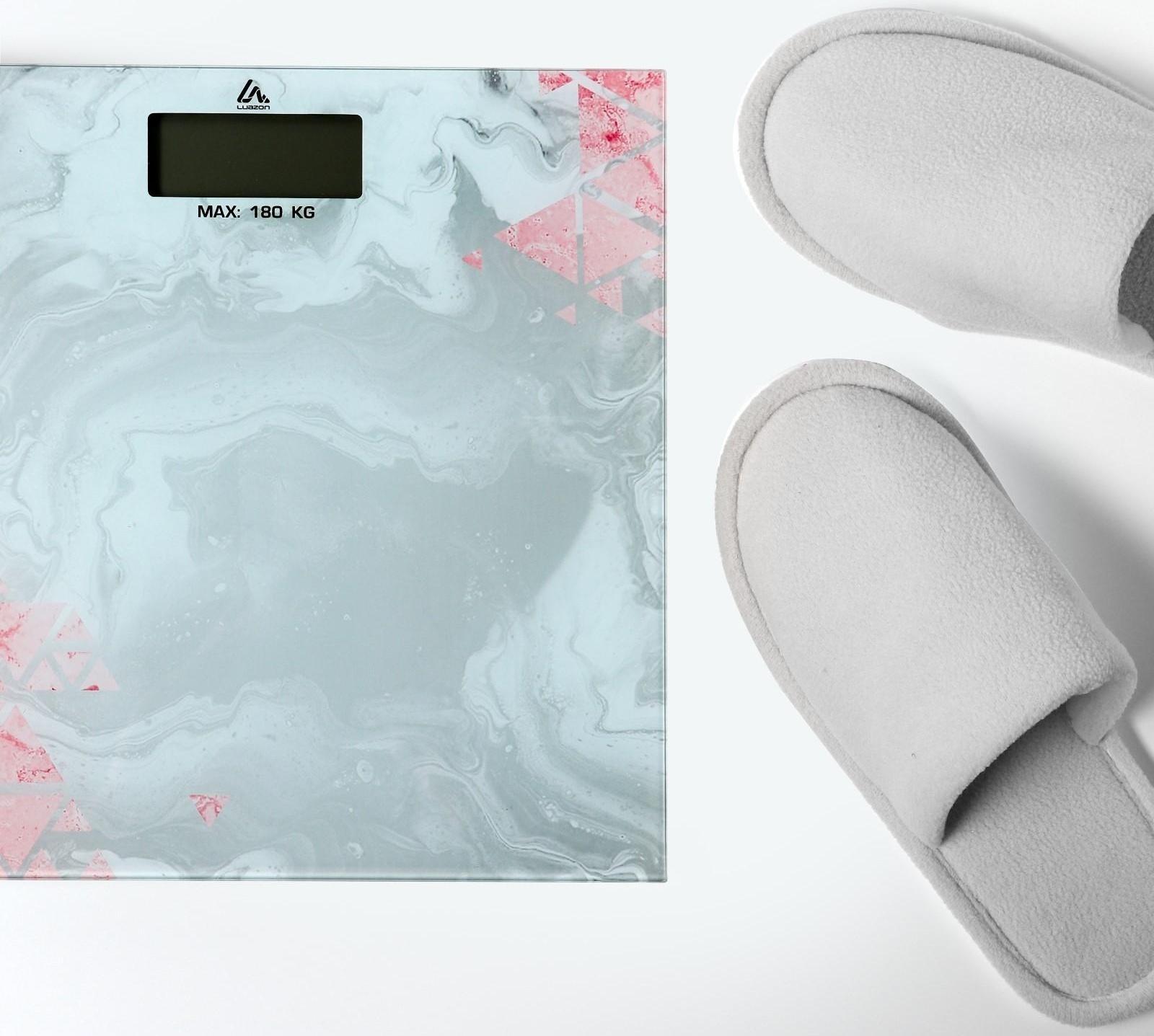 Весы напольные Luazon LVE-021, электронные, до 180 кг, 2хAAА (не в комплекте)