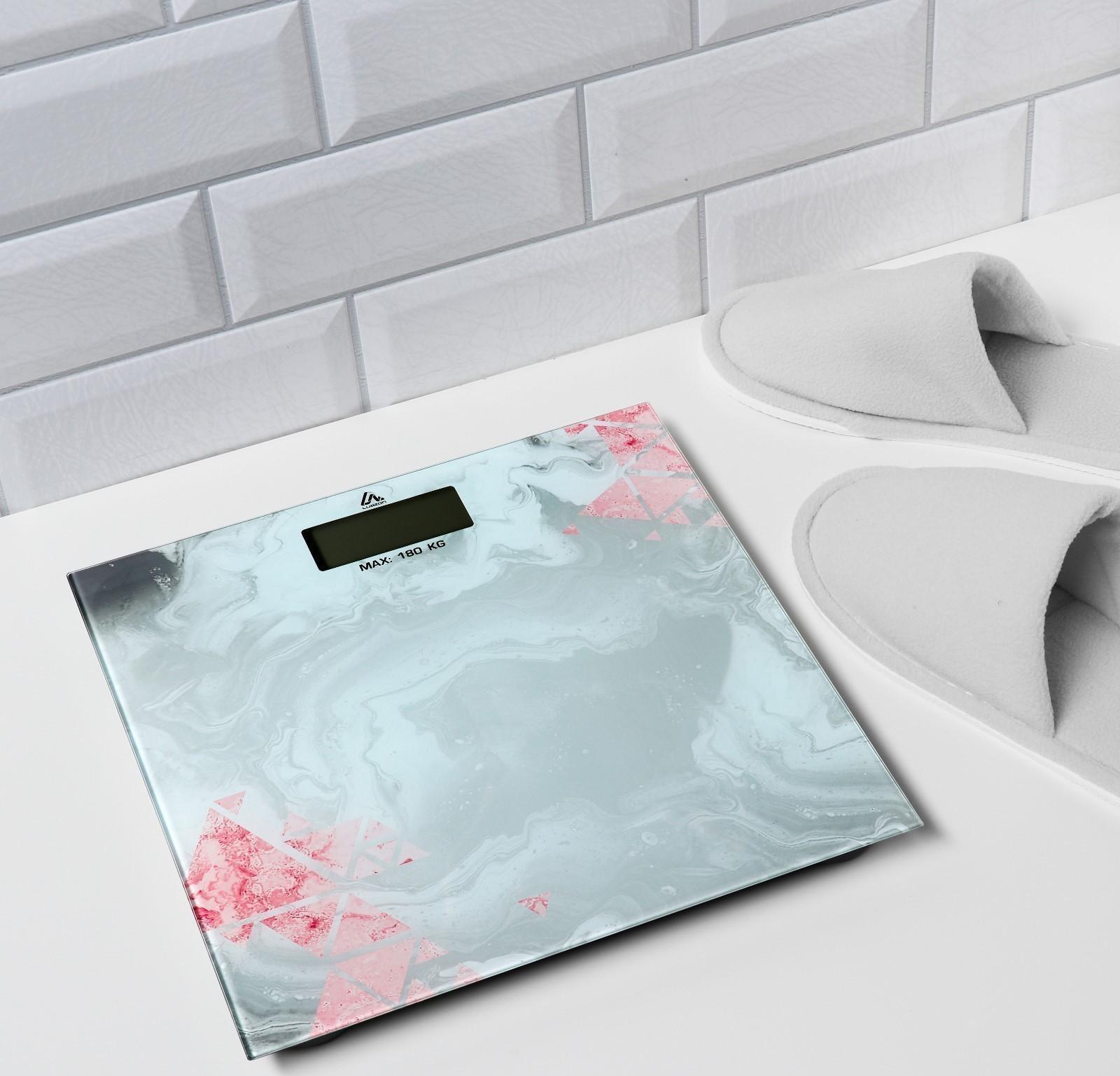 Весы напольные Luazon LVE-021, электронные, до 180 кг, 2хAAА (не в комплекте)