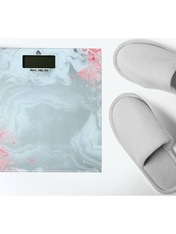 Весы напольные Luazon LVE-021, электронные, до 180 кг, 2хAAА (не в комплекте)